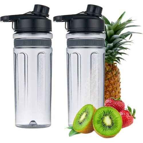 Tweedekans MOA Blender To Go MBC10 Extra Bekers - Bekers To Go - 2 tritan bekers van ieder 600ml - MBC10 Tweedehands