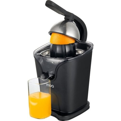 Tweedekans MOA Citruspers - Citrusjuicer - Elektrische Sinaasappelpers - Citroenpers - 2 Perskegels - Zwart - CJ408B Tweedehands