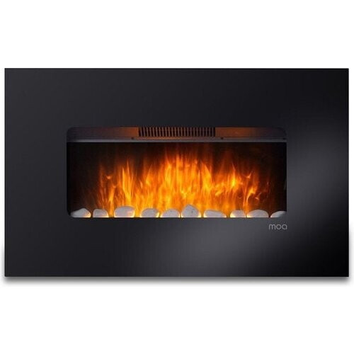 Tweedekans MOA Elektrische Haard - Sfeerhaard - Kachel - Zwart - Afstandsbediening - Ambilight - EF201FB Tweedehands