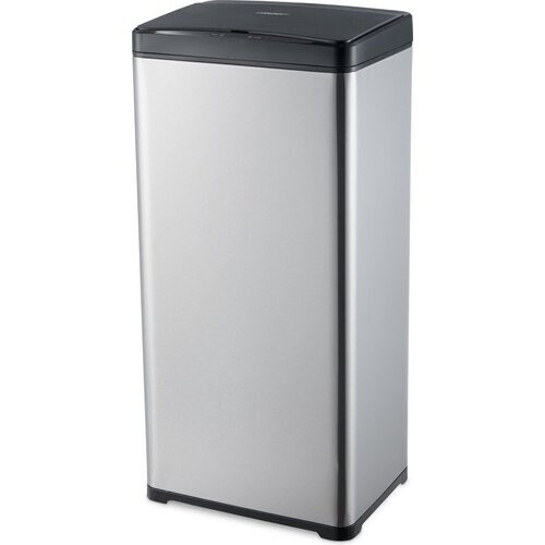 Tweedekans MOA Sensor Prullenbak - 50 liter - RVS & duurzaam ABS - Non-slip - Geruisloze deksel - Vertraagd sluiten modus - Stainless - SB02S Tweedehands
