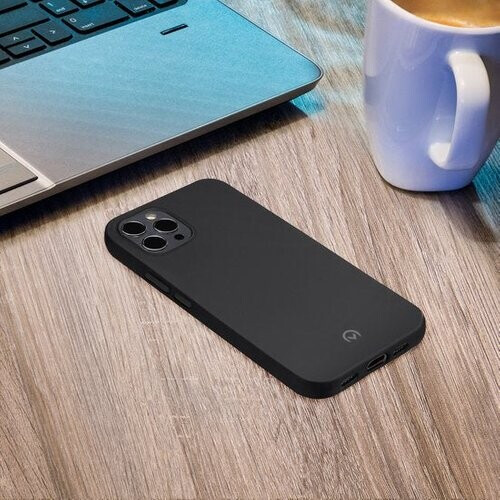 Tweedekans Mobilize Rubber Gelly Telefoonhoesje geschikt voor Samsung Galaxy A40 Hoesje Flexibel TPU Backcover - Matt Black Tweedehands