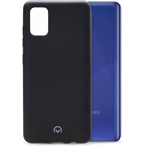 Tweedekans Mobilize Rubber Gelly Telefoonhoesje geschikt voor Samsung Galaxy A41 Hoesje Flexibel TPU Backcover - Matt Black Tweedehands