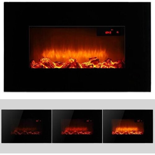 Tweedekans Monzana Elektrische Sfeerhaard - 900W/1800W Incl. Afstandsbediening Tweedehands