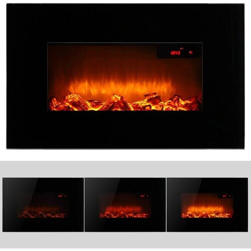 Tweedekans Monzana Elektrische Sfeerhaard - 900W/1800W Incl. Afstandsbediening Tweedehands