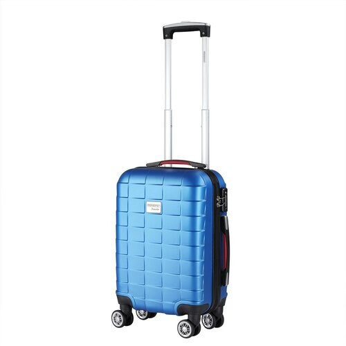 Tweedekans Monzana Exopack Hardcase Koffer - 53x37x21 cm - Blauw Tweedehands