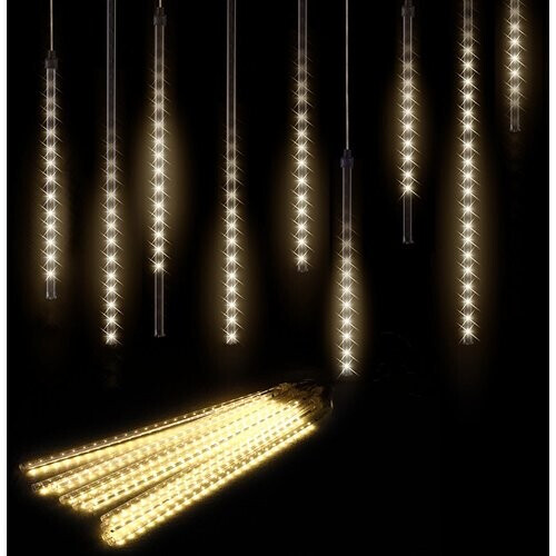 Tweedekans Monzana ijspegelverlichting 480 LED - 360cm - Warm Wit Tweedehands