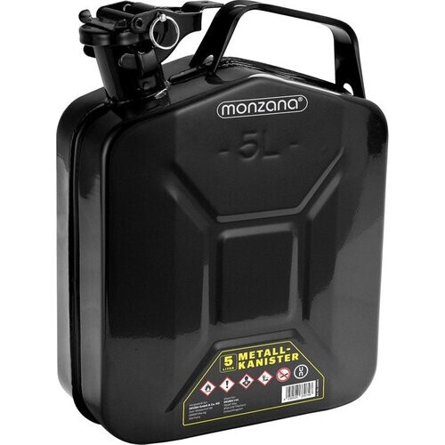 Tweedekans Monzana Jerrycan - 5 l Benzine - Koudgewalst Staal Tweedehands