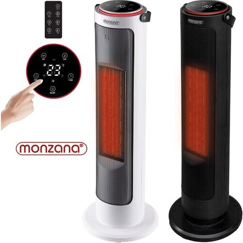 Tweedekans Monzana Keramische Ventilatorkachel 2000W - 4 Standen 15-35°C - Wit Tweedehands