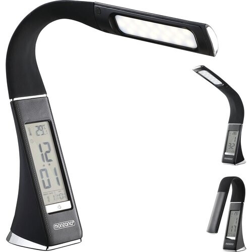 Tweedekans Monzana LED tafellamp Lilly zwart Tweedehands