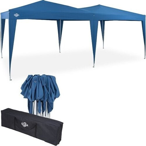 Tweedekans Monzana Partytent - Paviljoen - Easy Up - Met Draagtas - 300 x 600 cm - Blauw Tweedehands