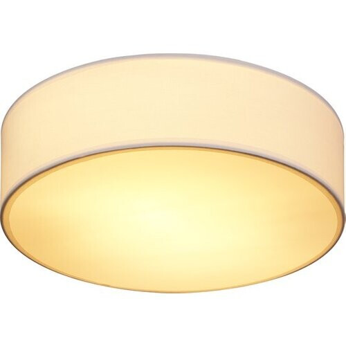 Tweedekans Monzana Plafondlamp 40W Rond - 38cm / Fitting E27 - Wit Tweedehands