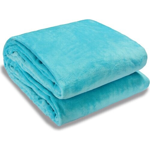 Tweedekans Monzana Premium Deken 200x150cm - Blauw - 300g/m² Tweedehands