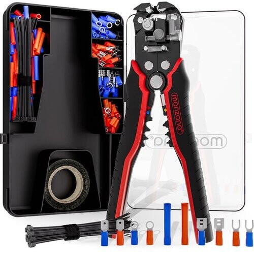 Tweedekans Monzana Striptang - Automatisch Set 220 Onderdelen - 2 handgrepen Tweedehands