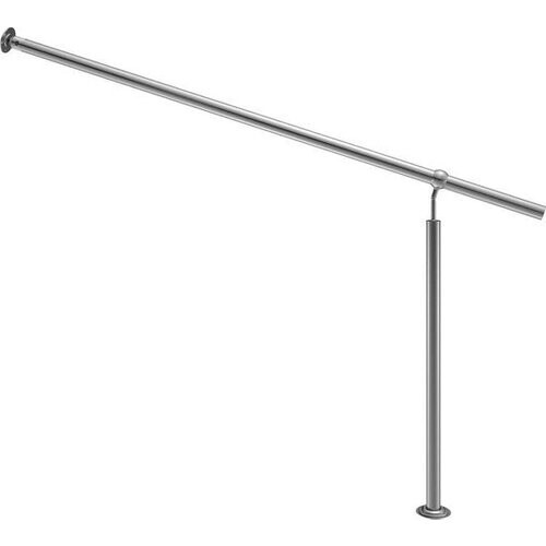 Tweedekans Monzana Trapleuning 160 cm – Roestvrijstaal Incl. Montagehandleiding Tweedehands