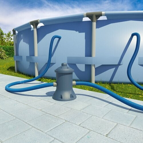 Tweedekans Monzana Zwembad Filter Slang - 10m Ø 32mm - Flexibel Blauw Tweedehands