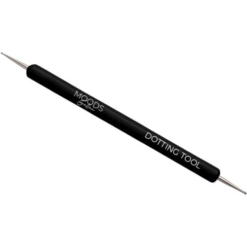 Tweedekans Moods Gellac Dotting Tool voor Nail Art – Zwart – 8 cm x 1 cm x 1 cm – Dubbele Uiteinden voor Perfecte Stippen en Patronen Tweedehands
