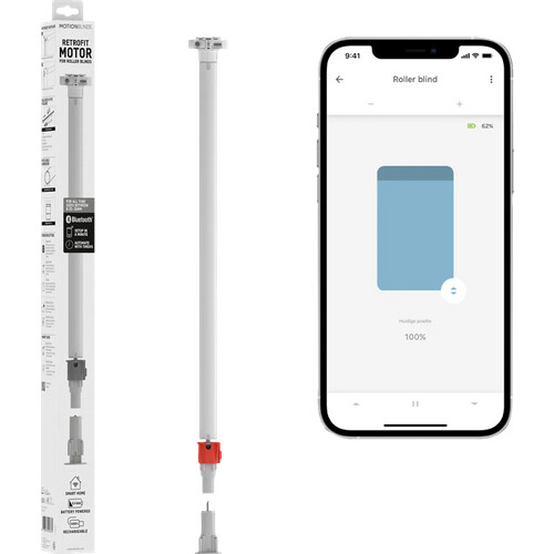 Tweedekans MotionBlinds Retrofit Rolgordijn motor met Bluetooth Tweedehands