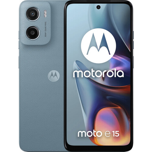 Tweedekans Motorola Moto E15 64GB Blauw 4G Tweedehands