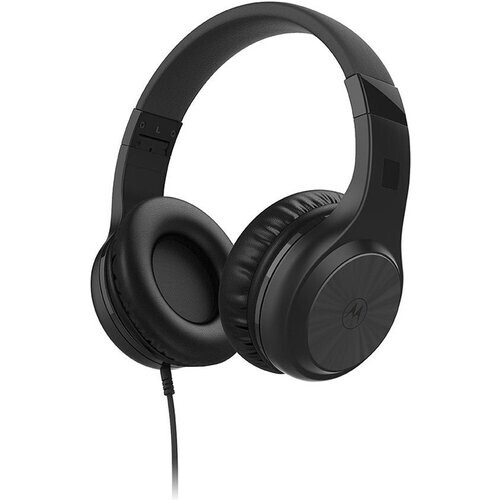 Tweedekans Motorola Sound Koptelefoon met Draad MOTO XT 120 - Over-Ear Koptelefoon - Kabel van 120 CM - Opvouwbaar Ontwerp - Passive Noise Isolation - Zwart Tweedehands