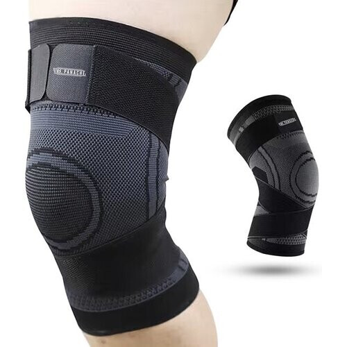 Tweedekans MR. PANACHE Kniebrace - Kniebandage - kniebraces - Knieband - Kniebrace dames - Knie brace Artrose - kniebandage ondersteuning knie - Patella Brace - Verlichting van Gewrichtspijn - Kniebrace Scharnier - Kniebrace Meniscus - Maat L - Zwart Tweedehands