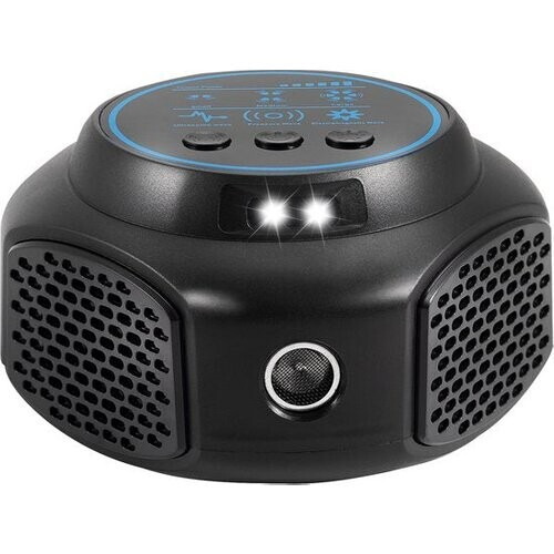 Tweedekans Muizenverjager - Met Flitsen en Geluid - Ultrasone Verjager - voor Binnenshuis - Op Batterij - Zwart - van Saaf Tweedehands