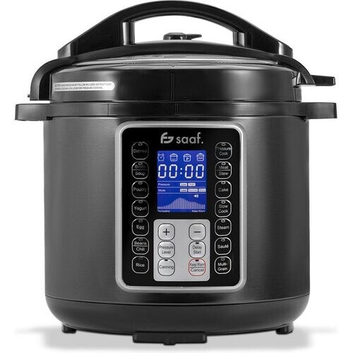 Tweedekans Multicooker - 11-Delige Set - 6L - 12 Automatische Programma's - Slowcooker, Rijstkoker, Stomer, Snelkookpan - Grijs - van Saaf Tweedehands