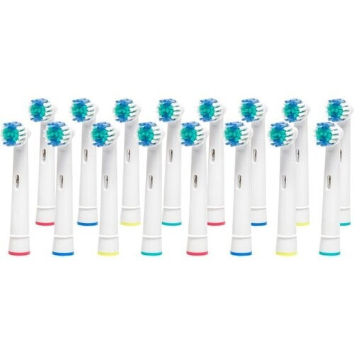 Tweedekans Mycare+ Opzetborstels - 16 Stuks - Vervangende Borstels voor Oral B - Borstelkoppen voor Elektrische Tandenborstel - Wit Tweedehands
