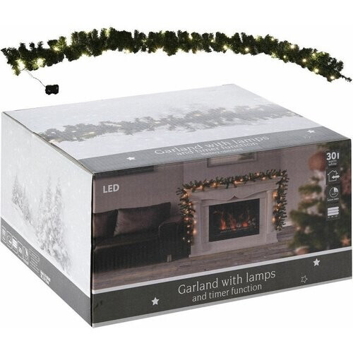 Tweedekans Nampook Guirlande - Inclusief 30 LED lampjes - op Batterijen - 270cm Tweedehands