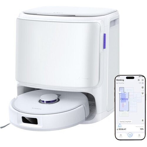 Tweedekans NARWAL – Freo X10 Pro – Robotstofzuiger en dweil – 11.000 Pa – Auto-reiniging Tweedehands