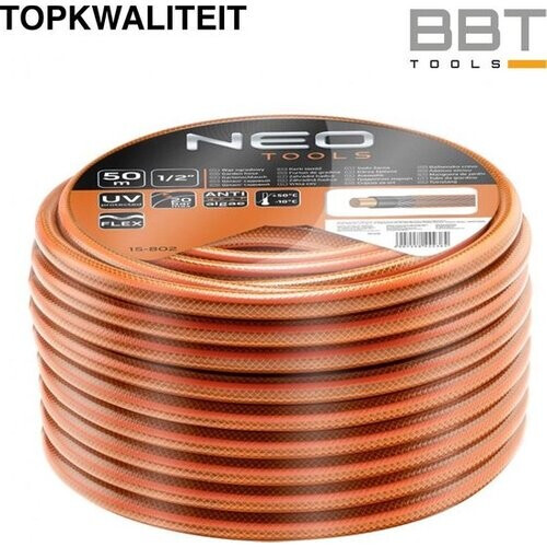 Tweedekans NEO 15-801 TUINSLANG 1/2 X 30 M, 4-LAAGS Tweedehands