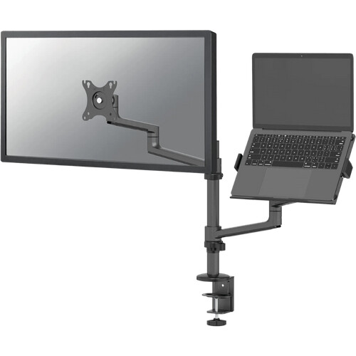 Tweedekans Neomounts NEXT Lite DS20-425BL2 Monitor- en laptoparm Zwart Tweedehands