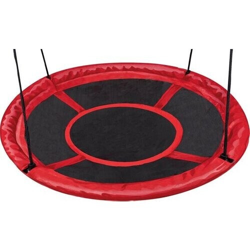 Tweedekans Nestschommel - 110cm - tot 150 KG - Zwart/Rood Tweedehands