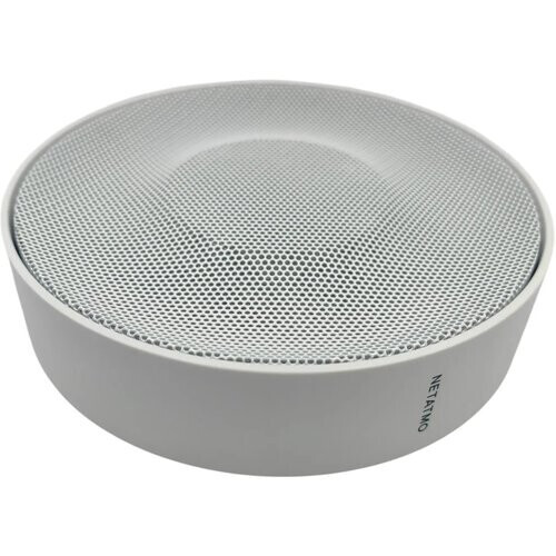 Tweedekans Netamo NIS01 Anti Inbraak Sirene - Draadloos - 110 dB Geluid - 130 x 35 mm - Wit Tweedehands