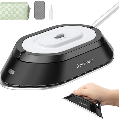 Tweedekans Newbealer Reisstrijkijzer Dual Voltage – Mini Strijkijzer – Droogstrijkijzer – Inklapbaar – 120/220 Volt Tweedehands