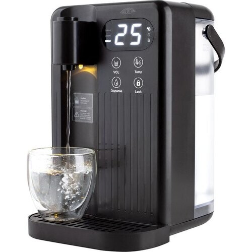 Tweedekans Nimma Heetwaterdispenser - 3 Liter - 2000W - Heetwatertap - 200/350/500 ml - Instant Waterkoker - Zwart Tweedehands