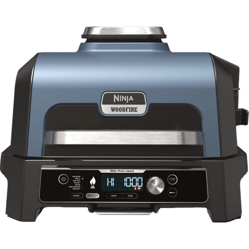 Tweedekans Ninja Woodfire Pro XL Elektrische BBQ Grill en Roker OG901EU Tweedehands