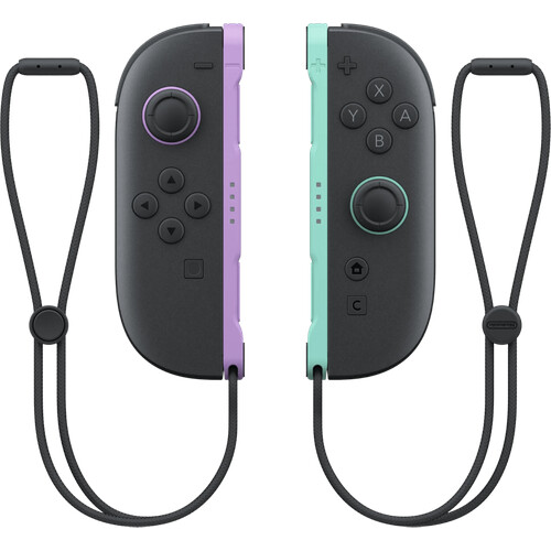 Tweedekans Nintendo Switch 2 Joy-Con set Paars/Groen Tweedehands