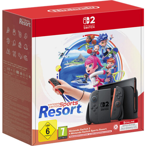 Tweedekans Nintendo Switch 2 + Nintendo Switch Sports Resort Tweedehands