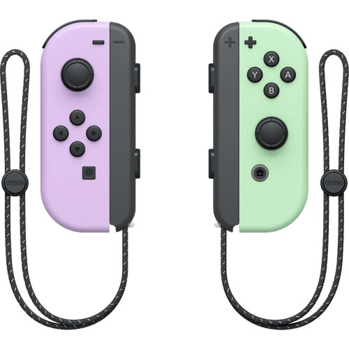 Tweedekans Nintendo Switch Joy-Con Pastel Set Paars/Groen Tweedehands
