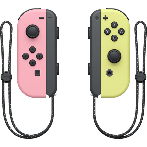 Tweedekans Nintendo Switch Joy-Con set Roze/Geel Tweedehands