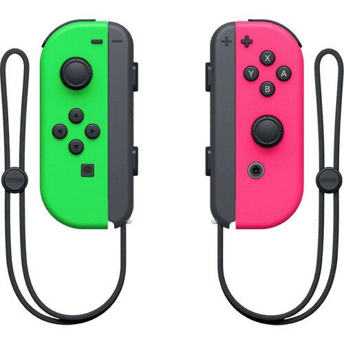 Tweedekans Nintendo Switch Joy-Con set Splatoon Groen / Roze Tweedehands