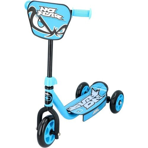 Tweedekans No Fear Kinderstep 3 Wielen - voor Jongens en Meisjes - Vanaf 3 Jaar - Max. 20 KG - Blauw Tweedehands