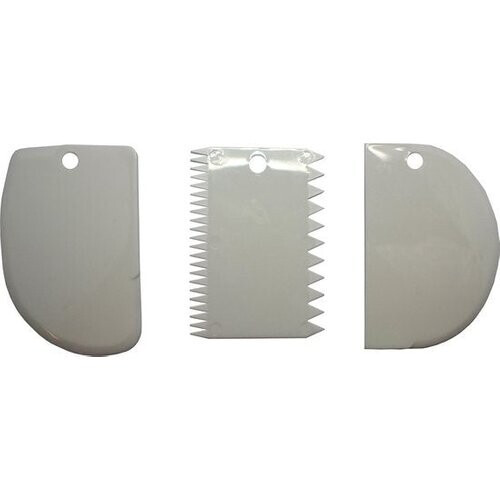 Tweedekans Nonna 3-in-1 fondant uitstekers - Deegsnijder | Taart schraper | Glaceermes Tweedehands