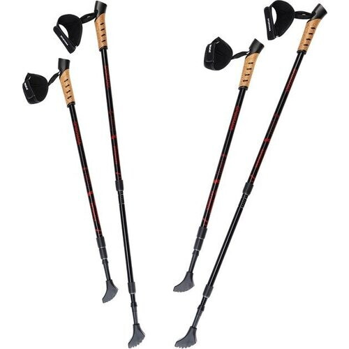 Tweedekans Nordic Walking Stokken – Telescopisch 2 Paar – Rood Tweedehands