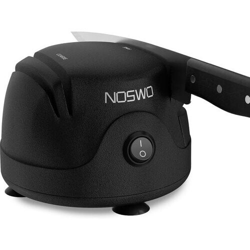 Tweedekans Noswo Elektrische Messenslijper - Multifunctioneel - Geschikt voor Messen, Schroevendraaiers en Scharen - Anti Slip - Zwart Tweedehands