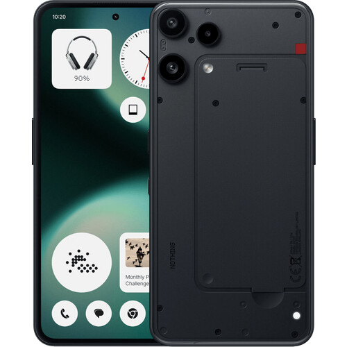 Tweedekans Nothing Phone 3(a) Lite 128GB Zwart 5G Tweedehands