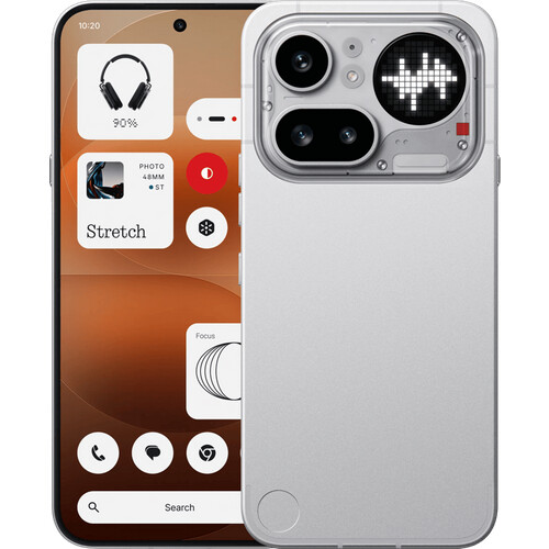 Tweedekans Nothing Phone (4a) Pro 128GB Zilver 5G Tweedehands