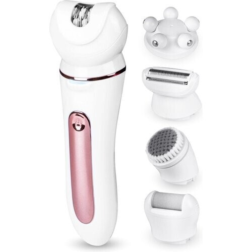 Tweedekans Nuvance - Epileerapparaat dames - Epilator Gezicht - 5 Opzetstukken - Epilators - Gezichtsreiniger - Gezichtsepilator Vrouw - Ontharingsapparaat - Usb Oplaadbaar Tweedehands
