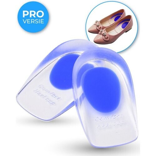 Tweedekans Nuvance - Hielspoor Zooltjes - Hielbeschermers - Inlegzolen - Hielspoor - 2 Stuks voor Maat 39-45 - Blauw Tweedehands