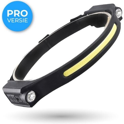 Tweedekans Nuvance - Hoofdlamp Led Oplaadbaar - Hoofdlampje - Usb Oplaadbaar - Breedstraler 230° met Bewegingssensor Koplamp - 350 Lumen - Verstelbaar Tweedehands